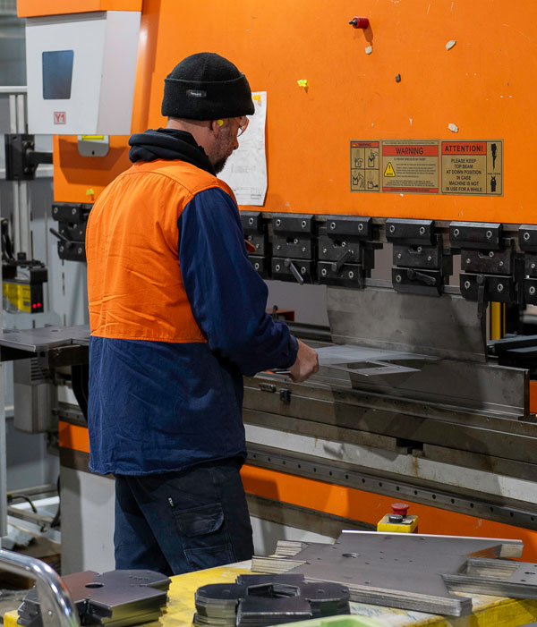 sheet metal CNC press brake Brisbane